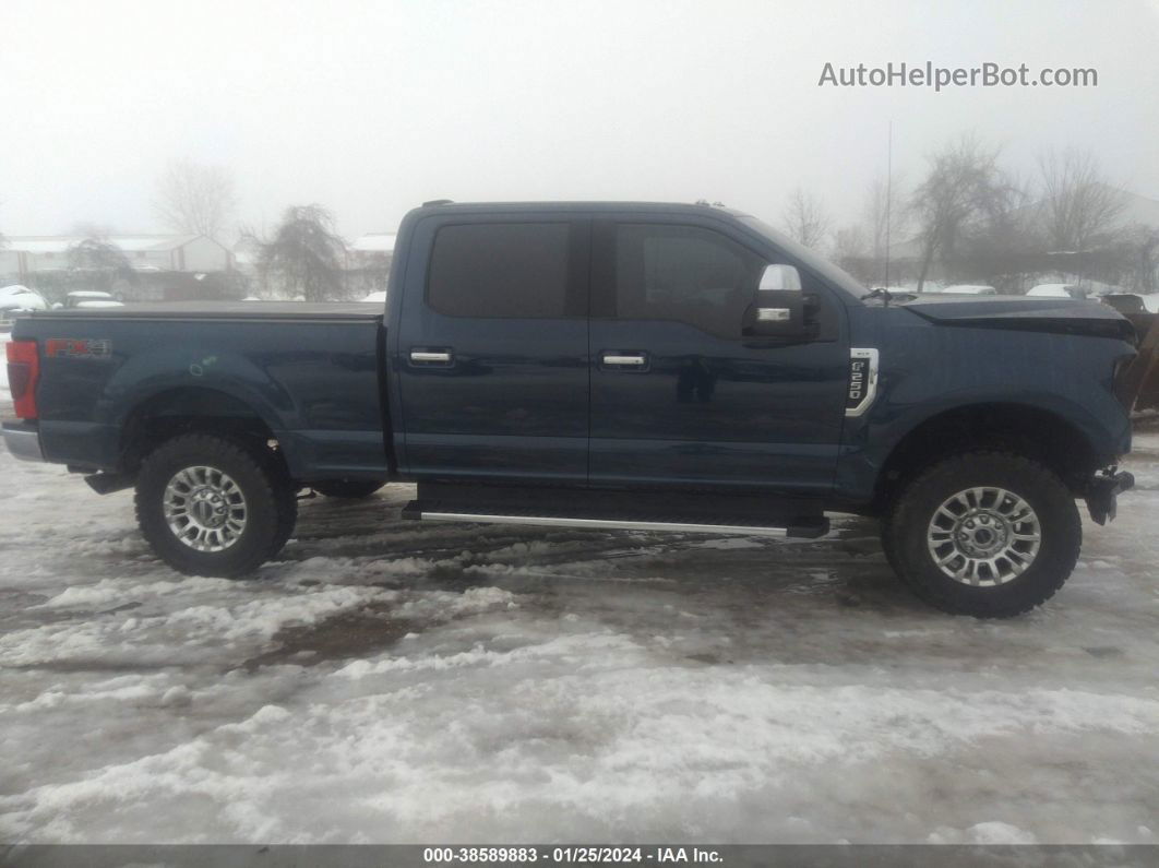 2020 Ford F-250 Xlt Blue vin: 1FT7W2BN5LEE58450