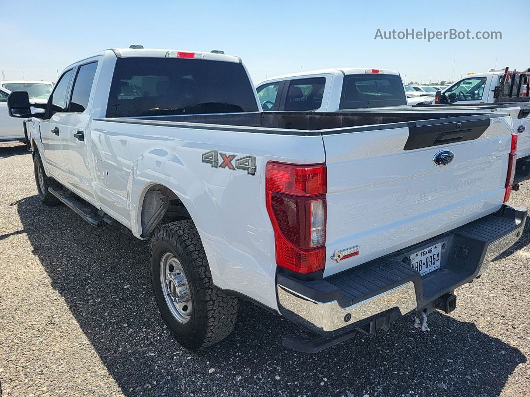 2020 Ford F-250 Xlt White vin: 1FT7W2BN6LEC12975