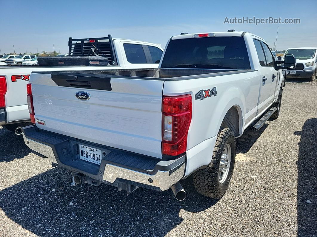 2020 Ford F-250 Xlt White vin: 1FT7W2BN6LEC12975