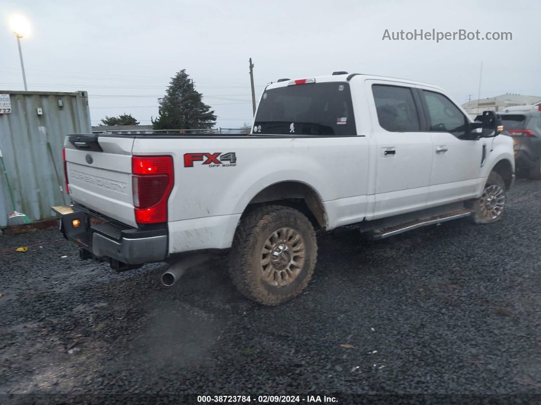 2020 Ford F-250 Xlt White vin: 1FT7W2BN6LEC29677