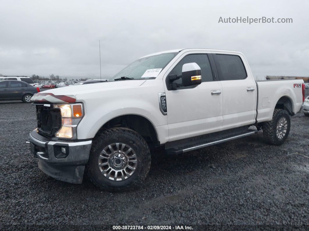 2020 Ford F-250 Xlt White vin: 1FT7W2BN6LEC29677