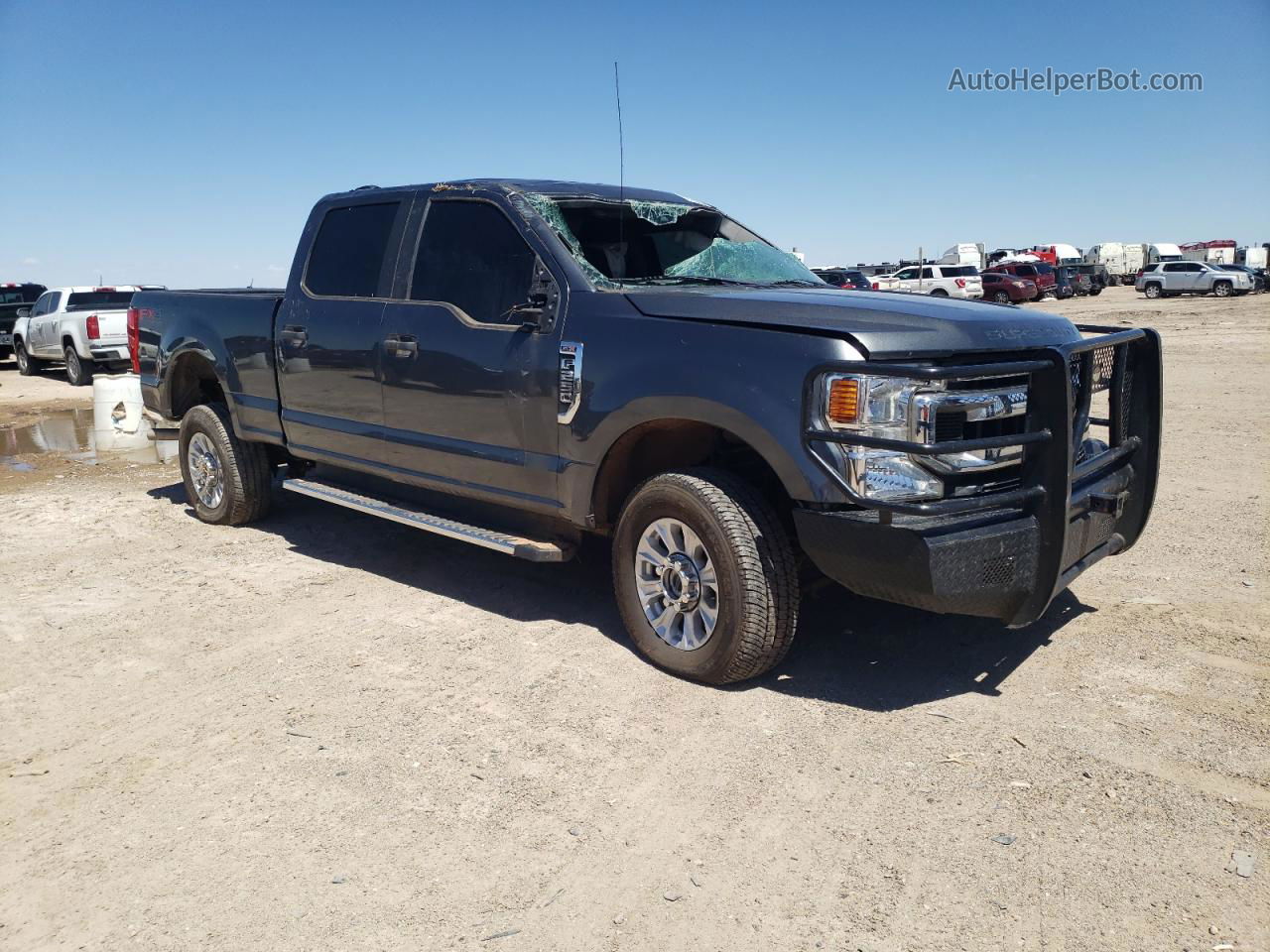 2020 Ford F250 Super Duty Gray vin: 1FT7W2BN7LEE76142