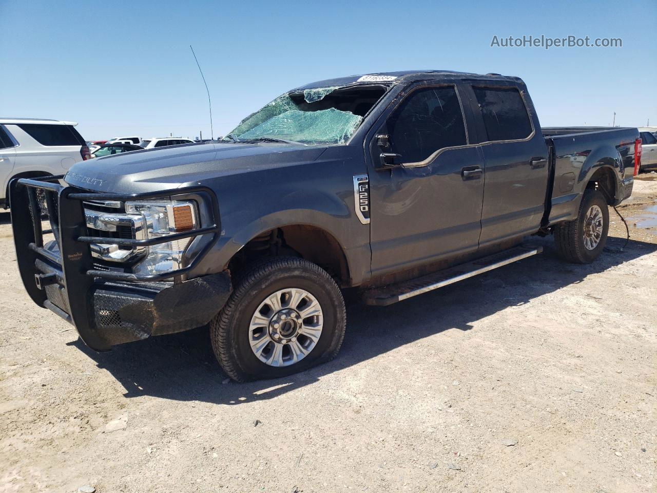 2020 Ford F250 Super Duty Серый vin: 1FT7W2BN7LEE76142