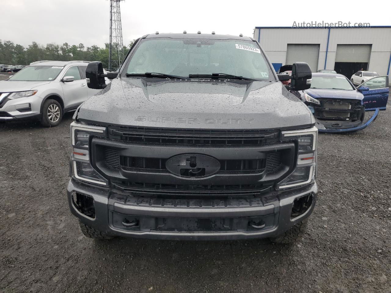 2020 Ford F250 Super Duty Gray vin: 1FT7W2BN8LEC58629