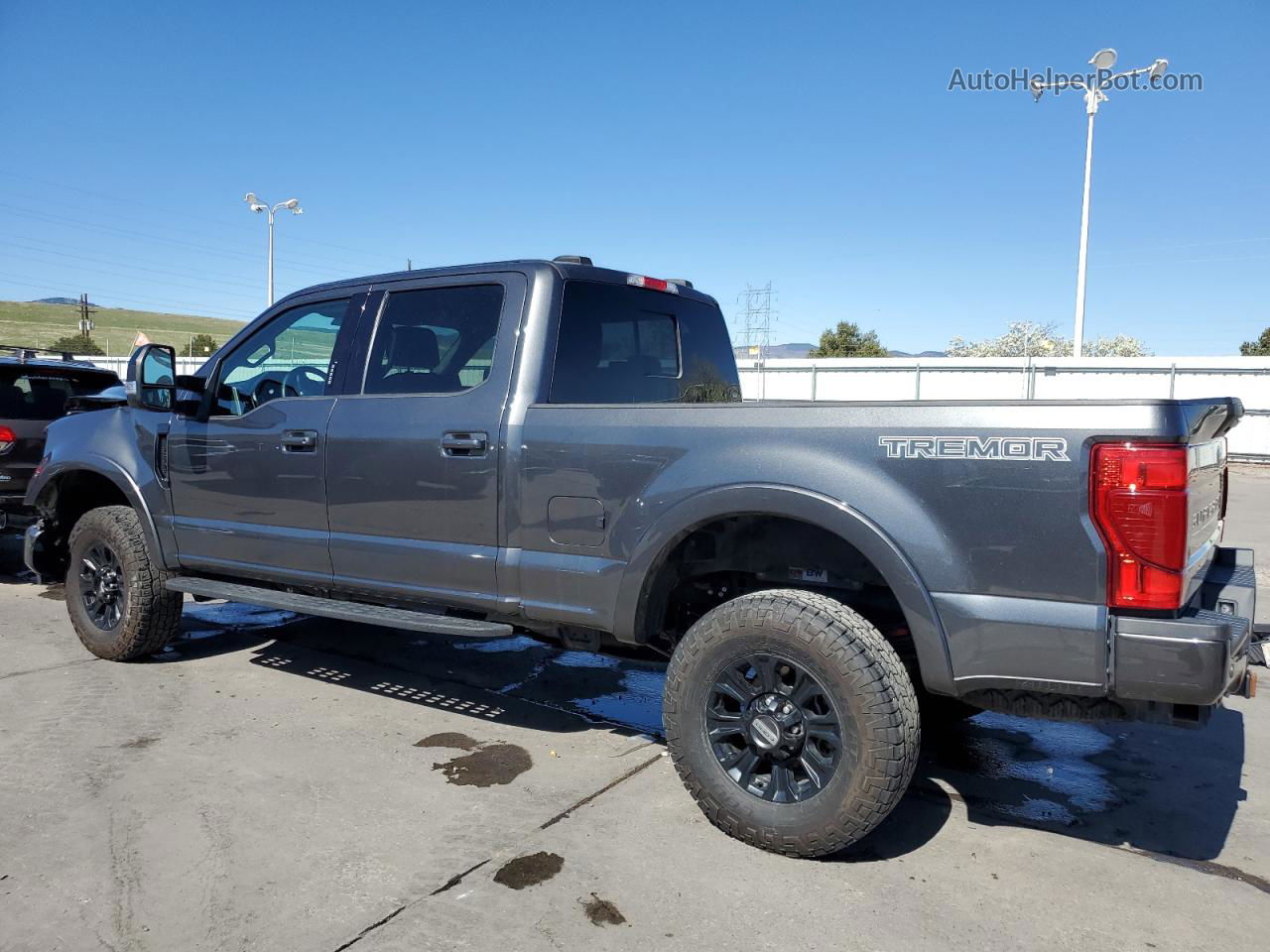 2020 Ford F250 Super Duty Charcoal vin: 1FT7W2BN8LEE61519