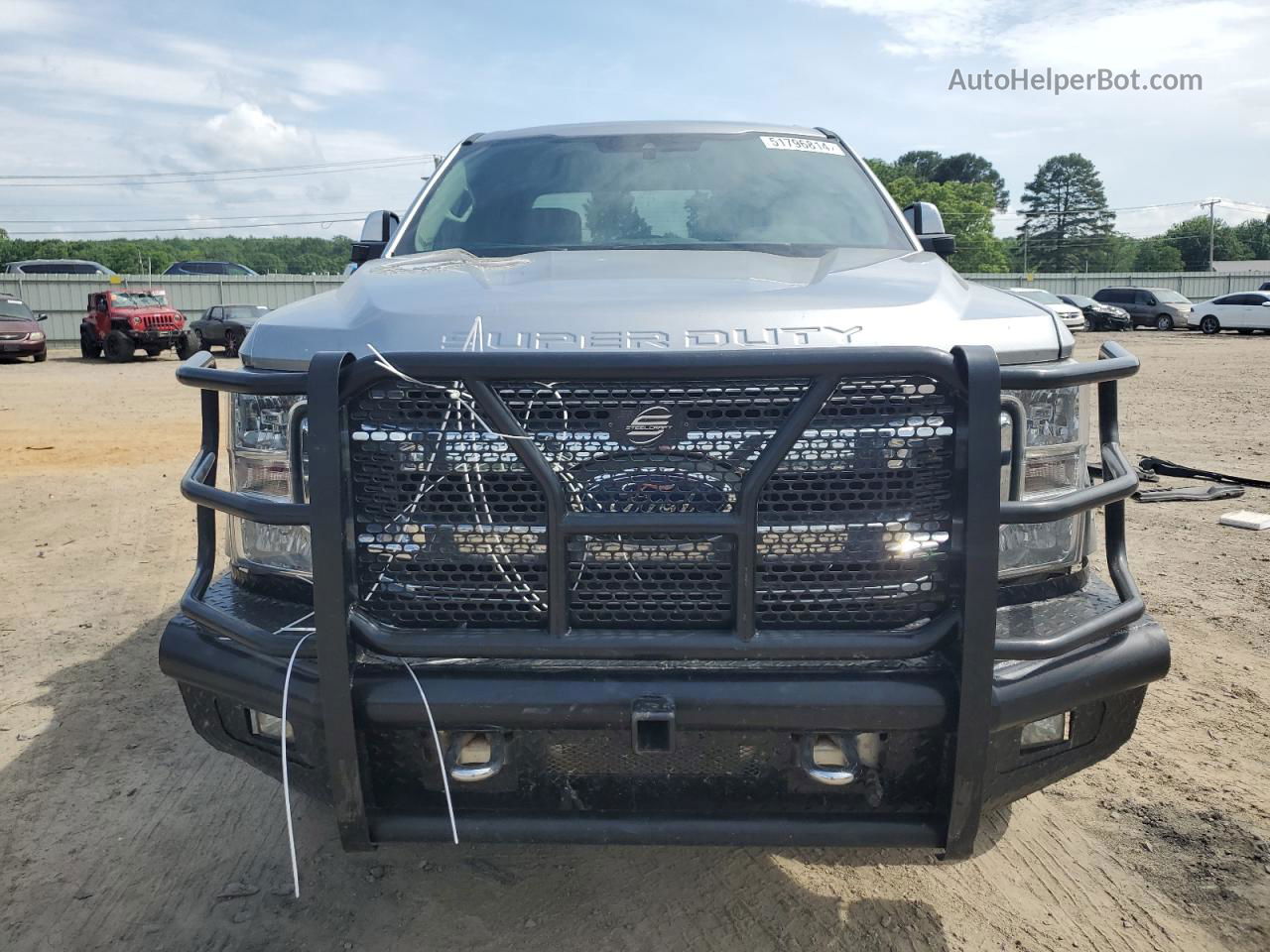 2020 Ford F250 Super Duty Silver vin: 1FT7W2BN9LED01228