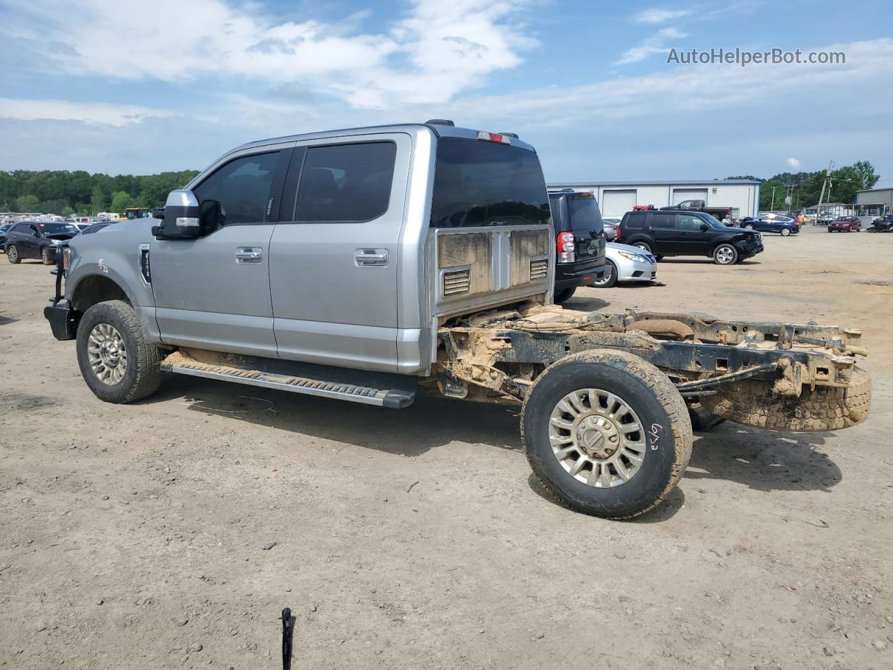 2020 Ford F250 Super Duty Silver vin: 1FT7W2BN9LED01228