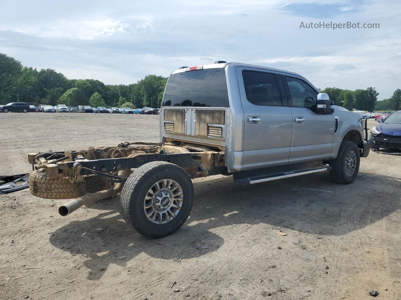 2020 Ford F250 Super Duty Silver vin: 1FT7W2BN9LED01228