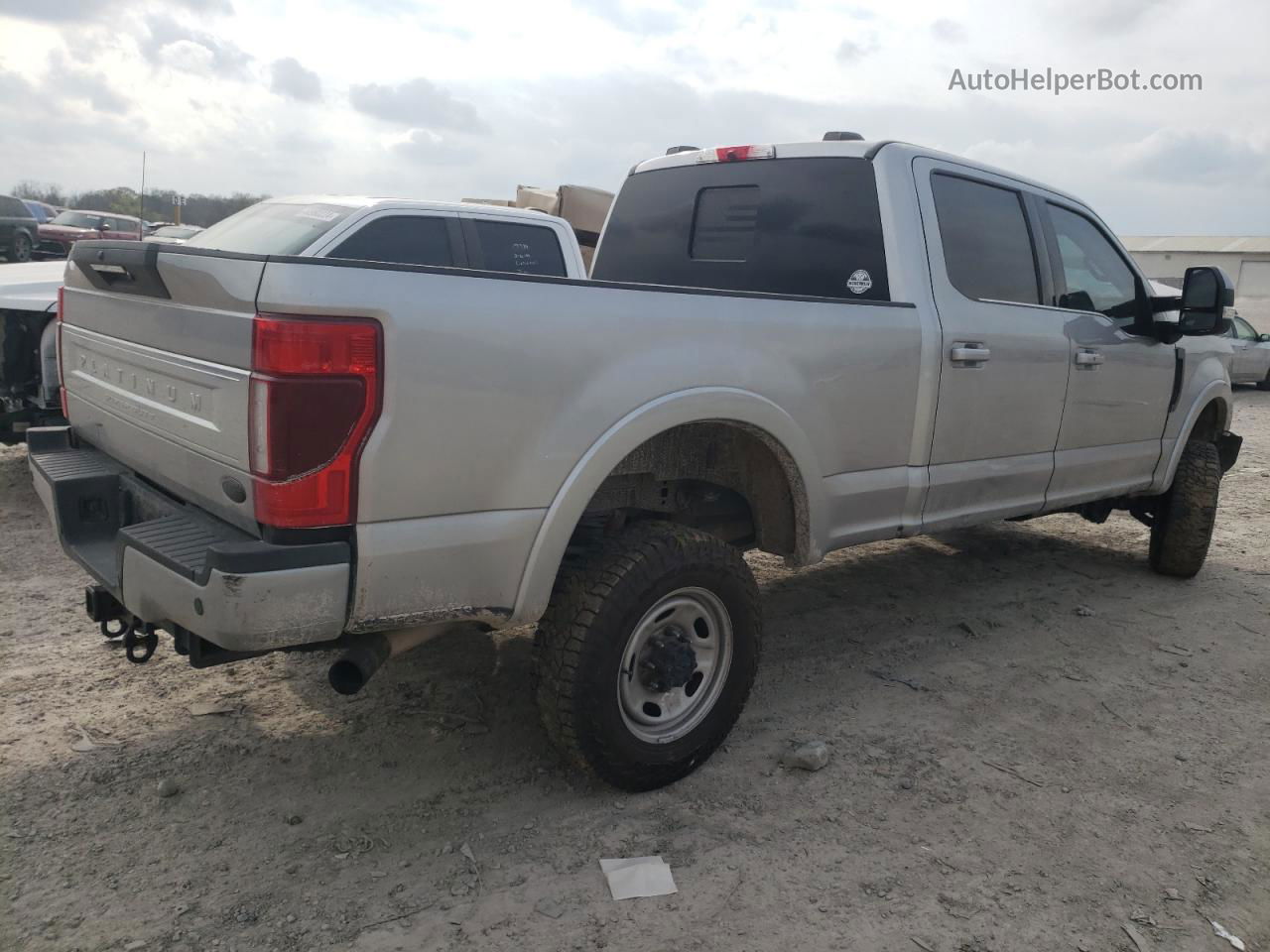 2020 Ford F250 Super Duty Gray vin: 1FT7W2BNXLEE43832