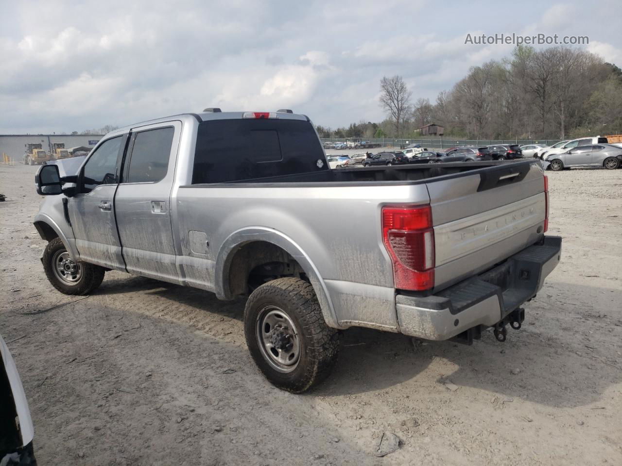 2020 Ford F250 Super Duty Gray vin: 1FT7W2BNXLEE43832