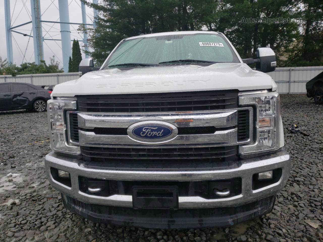 2018 Ford F250 Super Duty Белый vin: 1FT7W2BT0JEB16562