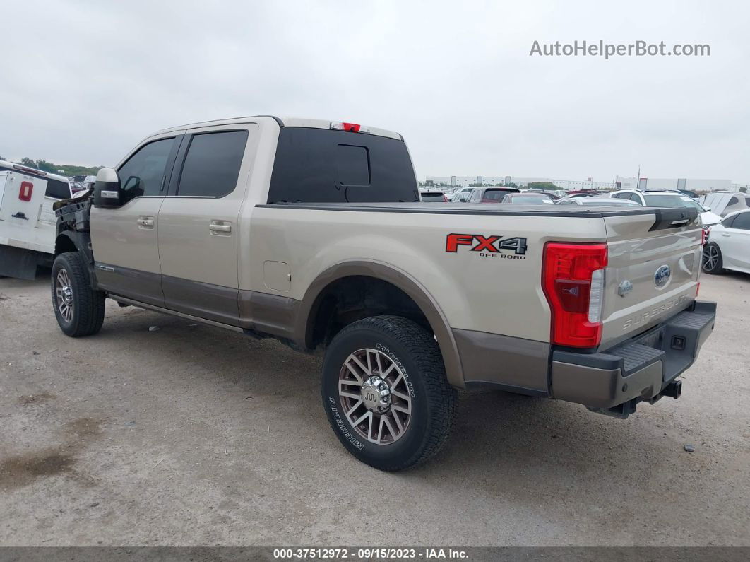 2018 Ford F-250 King Ranch Tan vin: 1FT7W2BT0JEB59119