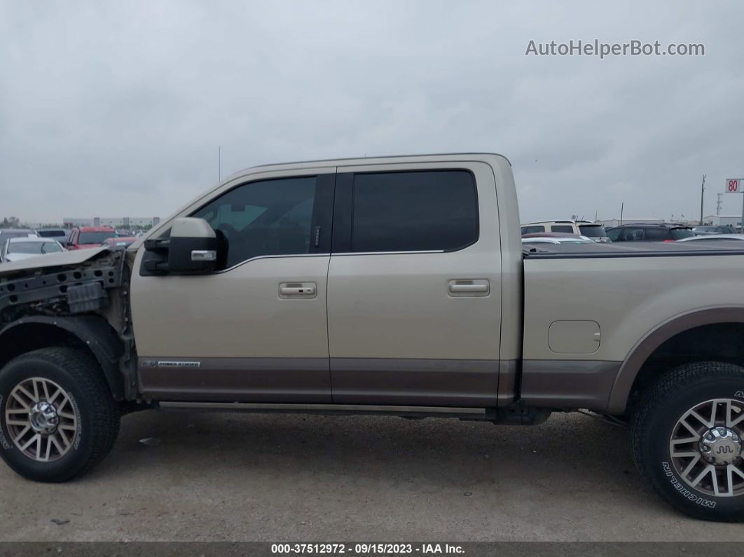 2018 Ford F-250 King Ranch Tan vin: 1FT7W2BT0JEB59119