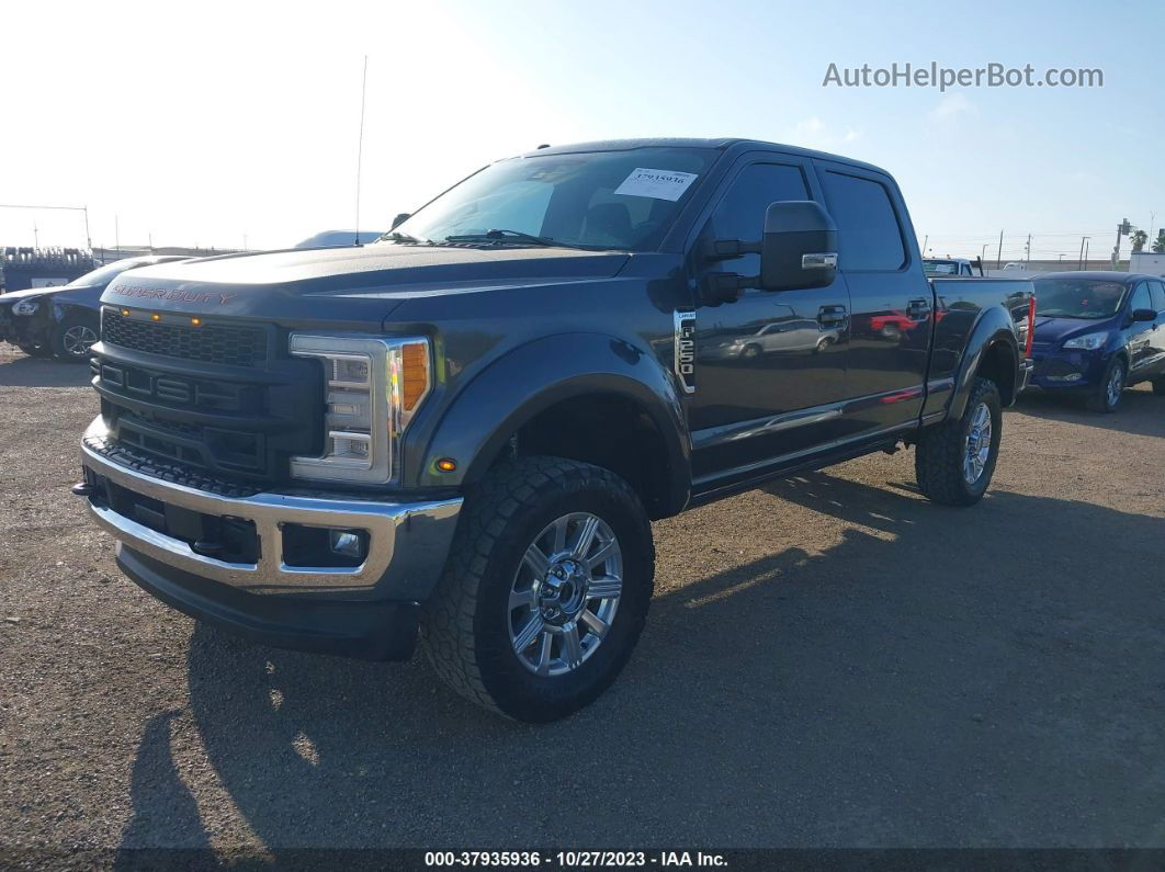 2018 Ford F-250 Lariat Gray vin: 1FT7W2BT0JEB61548