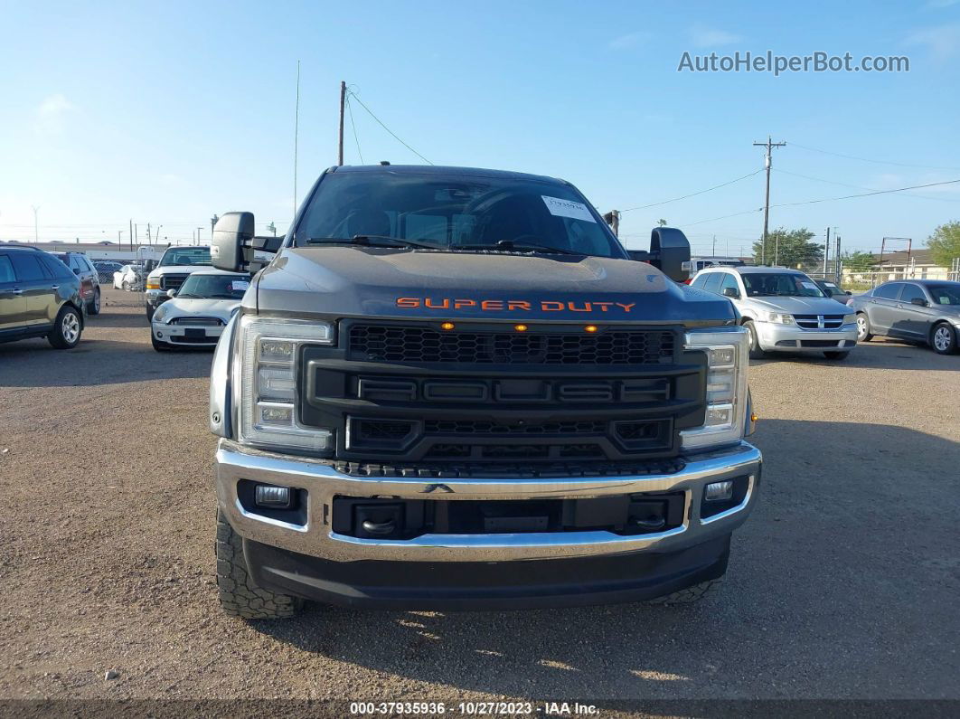 2018 Ford F-250 Lariat Gray vin: 1FT7W2BT0JEB61548