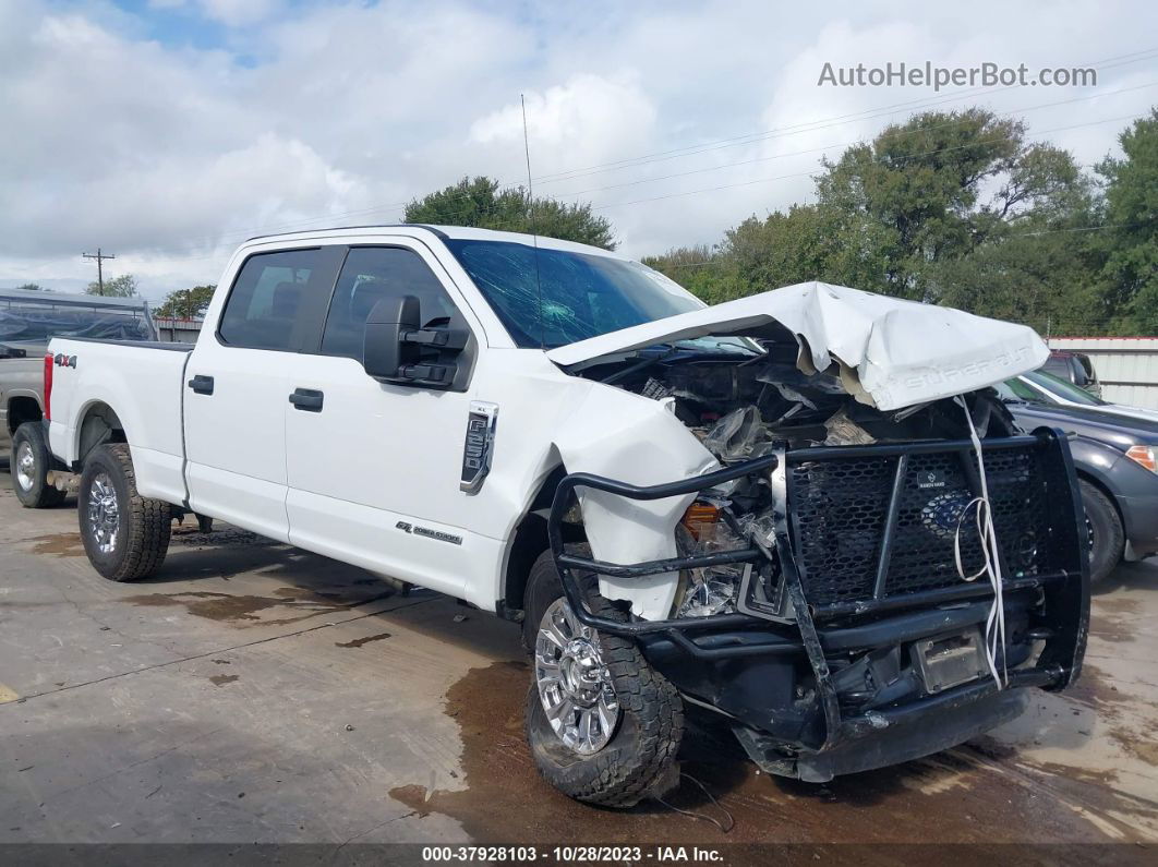 2018 Ford F-250 Xl White vin: 1FT7W2BT0JEC43022