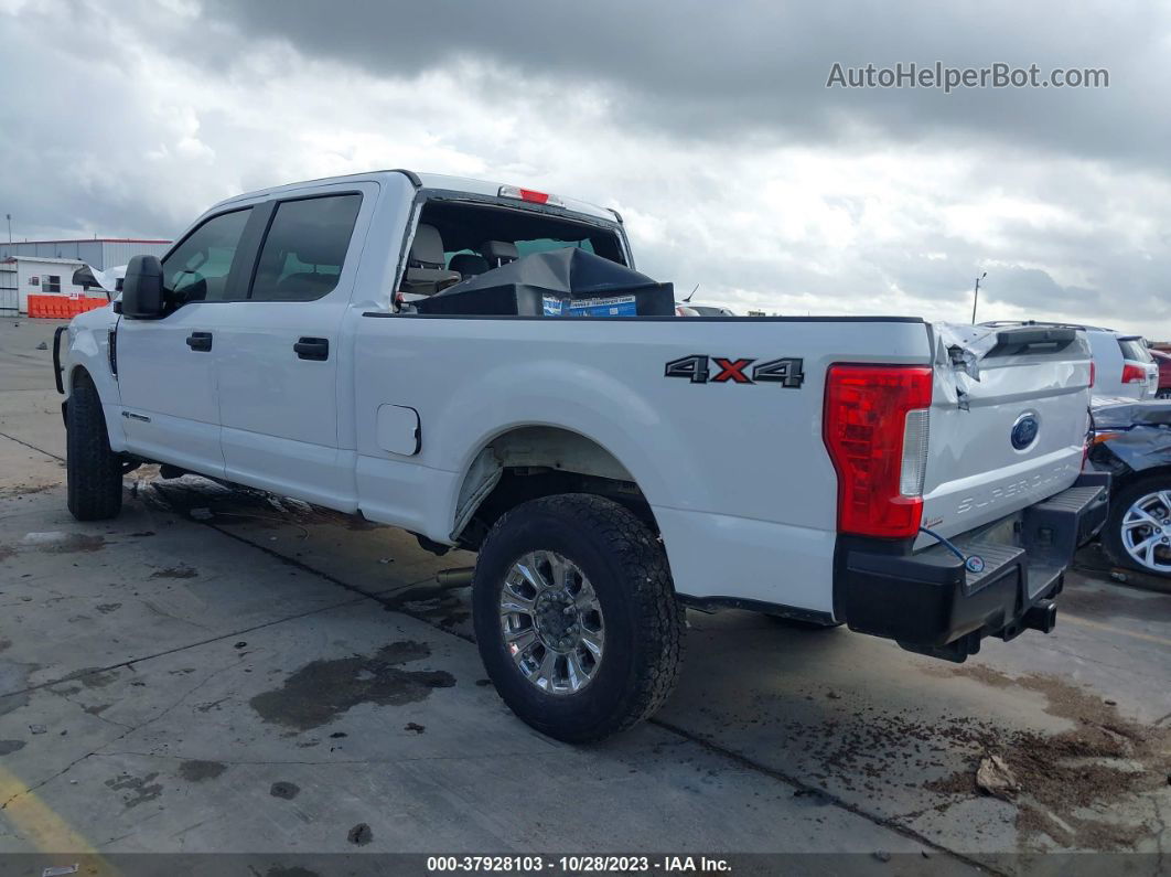 2018 Ford F-250 Xl White vin: 1FT7W2BT0JEC43022