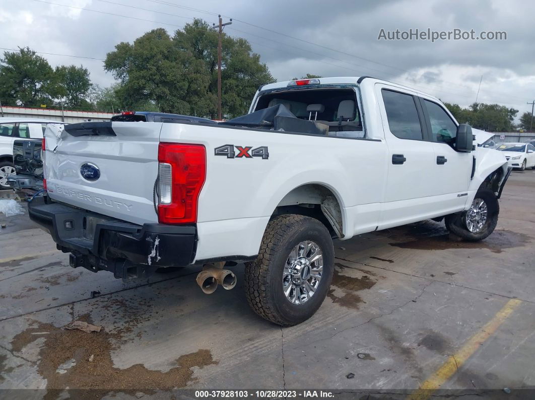 2018 Ford F-250 Xl White vin: 1FT7W2BT0JEC43022