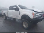 2018 Ford F-250 Lariat White vin: 1FT7W2BT0JEC58751