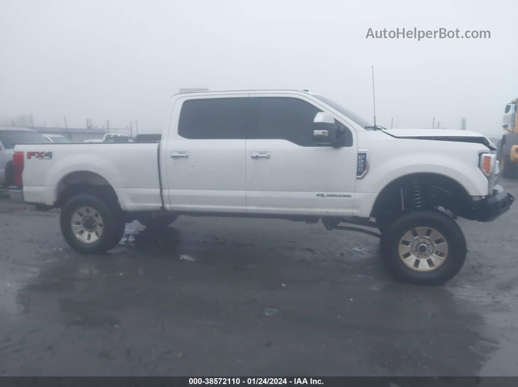 2018 Ford F-250 Lariat White vin: 1FT7W2BT0JEC58751