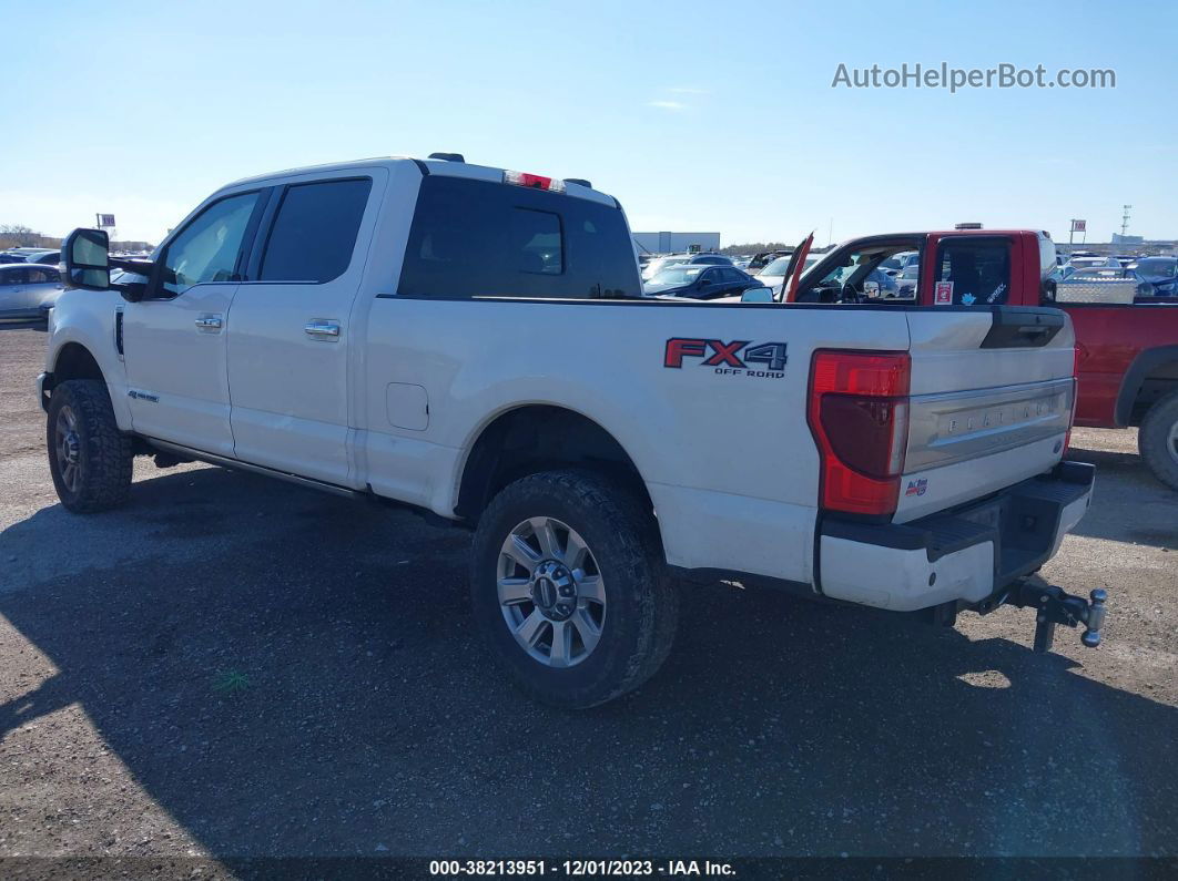 2020 Ford F-250 Platinum Белый vin: 1FT7W2BT0LED84093