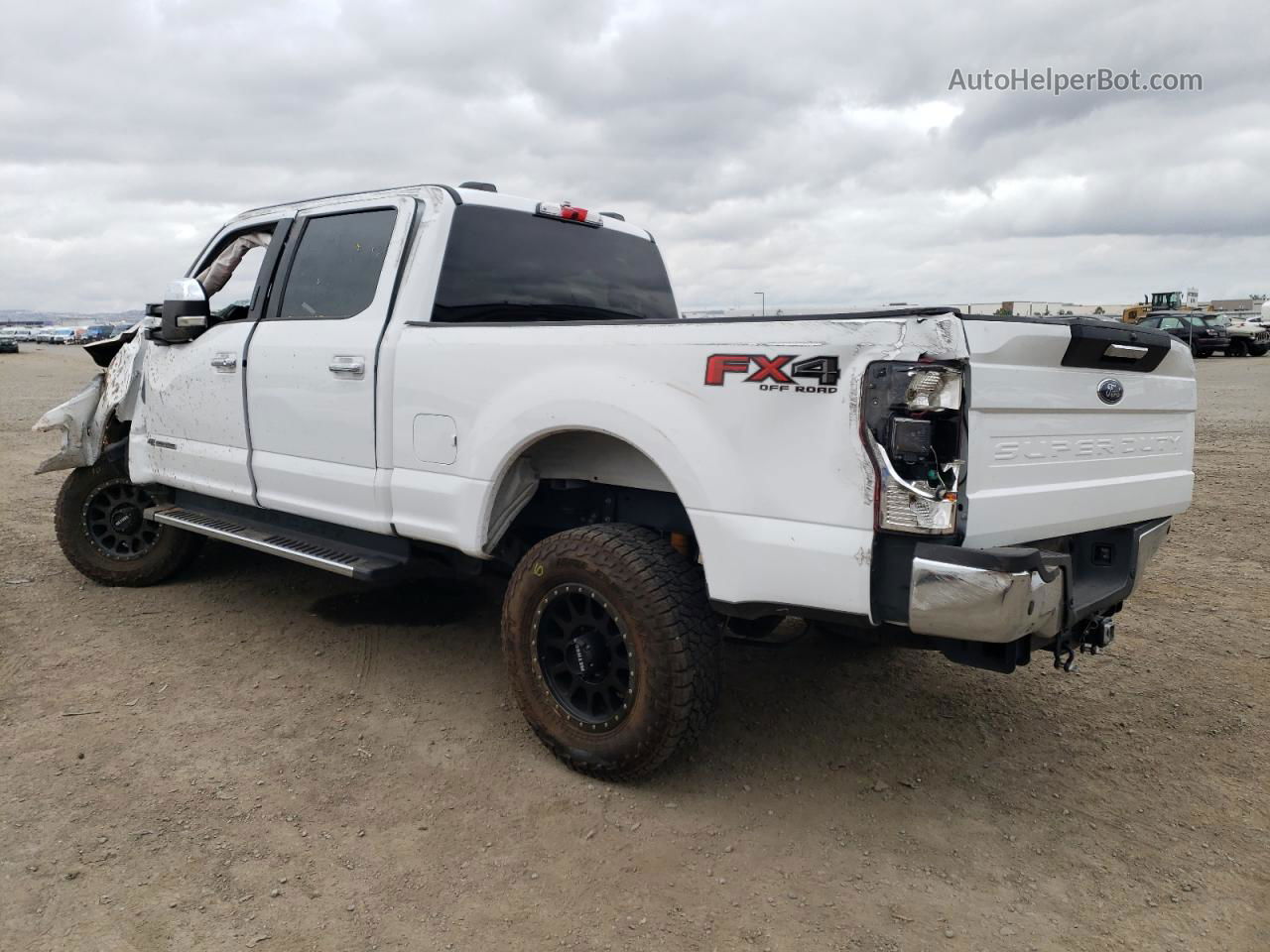 2020 Ford F250 Super Duty White vin: 1FT7W2BT0LEE62310