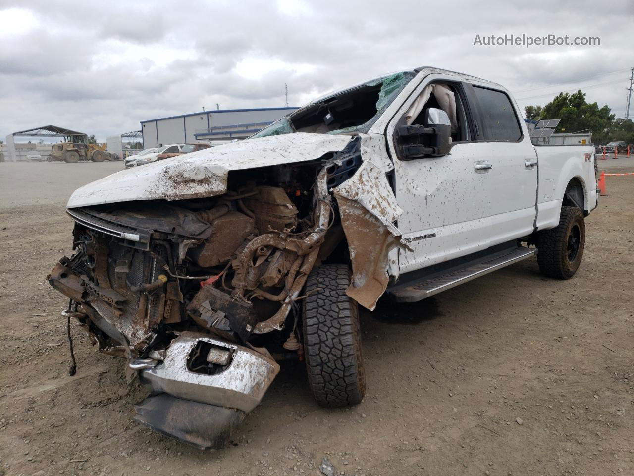 2020 Ford F250 Super Duty White vin: 1FT7W2BT0LEE62310