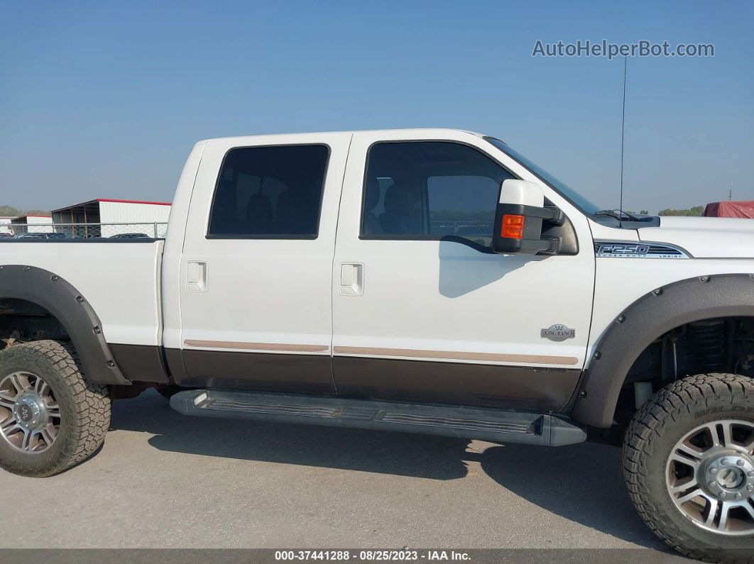 2016 Ford Super Duty F-250 Srw Lariat/platinum White vin: 1FT7W2BT1GED22773