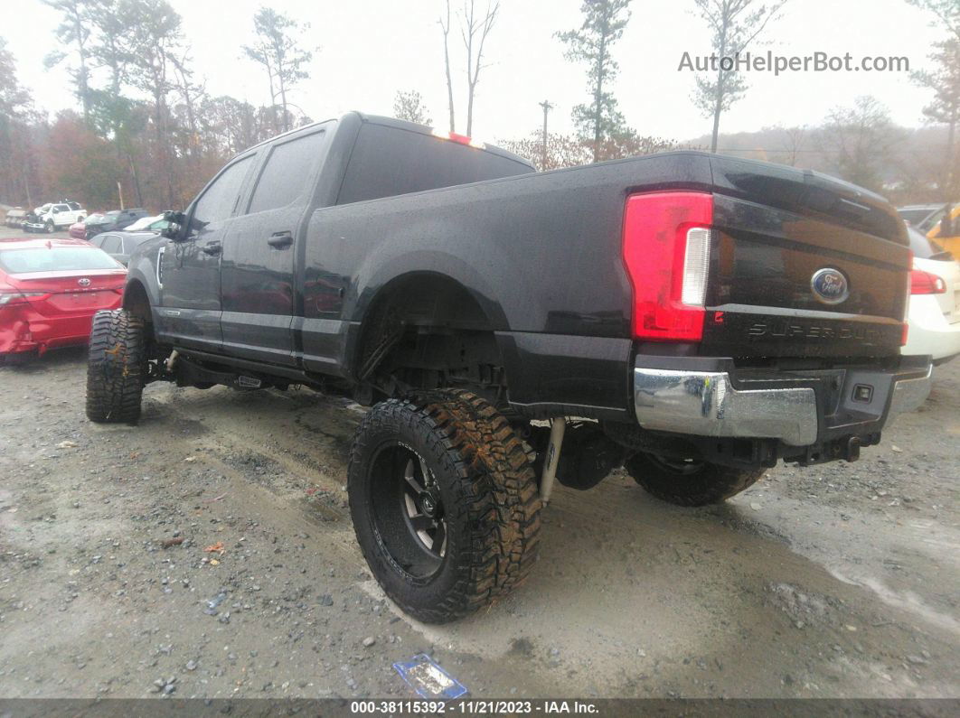 2018 Ford F-250 Xlt Black vin: 1FT7W2BT1JEB21432