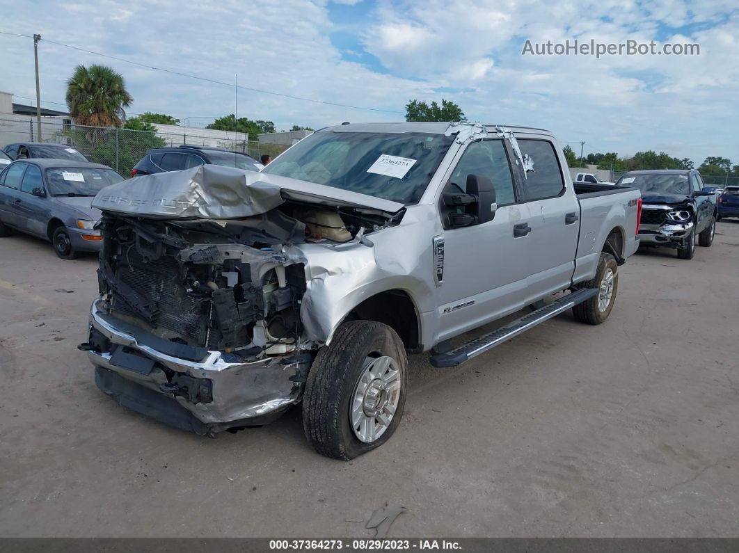 2018 Ford Super Duty F-250 Srw Xl/xlt/lariat Silver vin: 1FT7W2BT1JEB37260