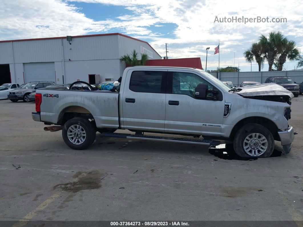 2018 Ford Super Duty F-250 Srw Xl/xlt/lariat Silver vin: 1FT7W2BT1JEB37260