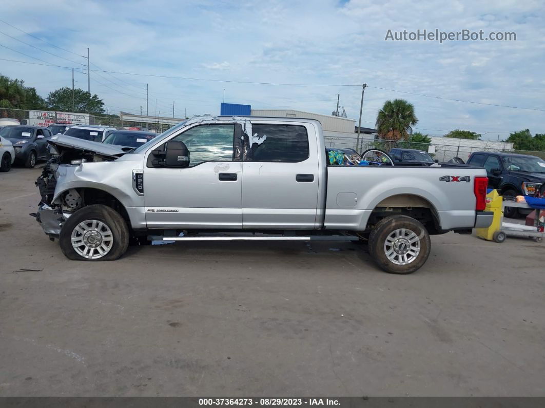 2018 Ford Super Duty F-250 Srw Xl/xlt/lariat Silver vin: 1FT7W2BT1JEB37260