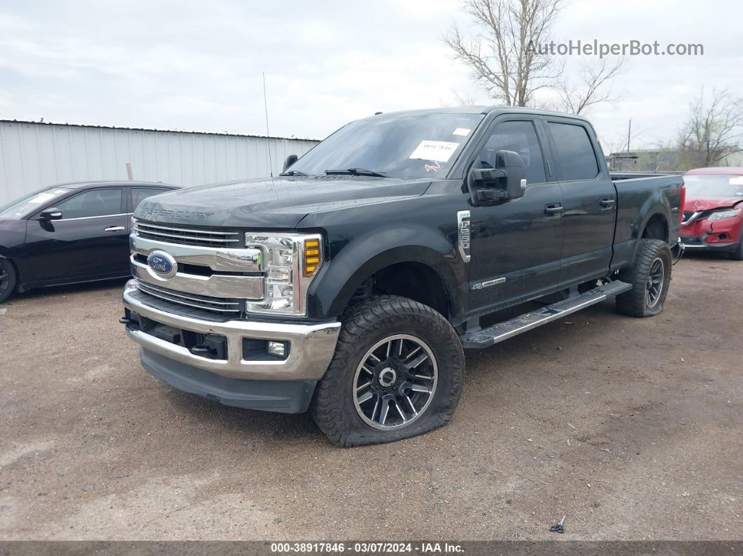 2018 Ford F-250 Lariat Black vin: 1FT7W2BT1JEB90475