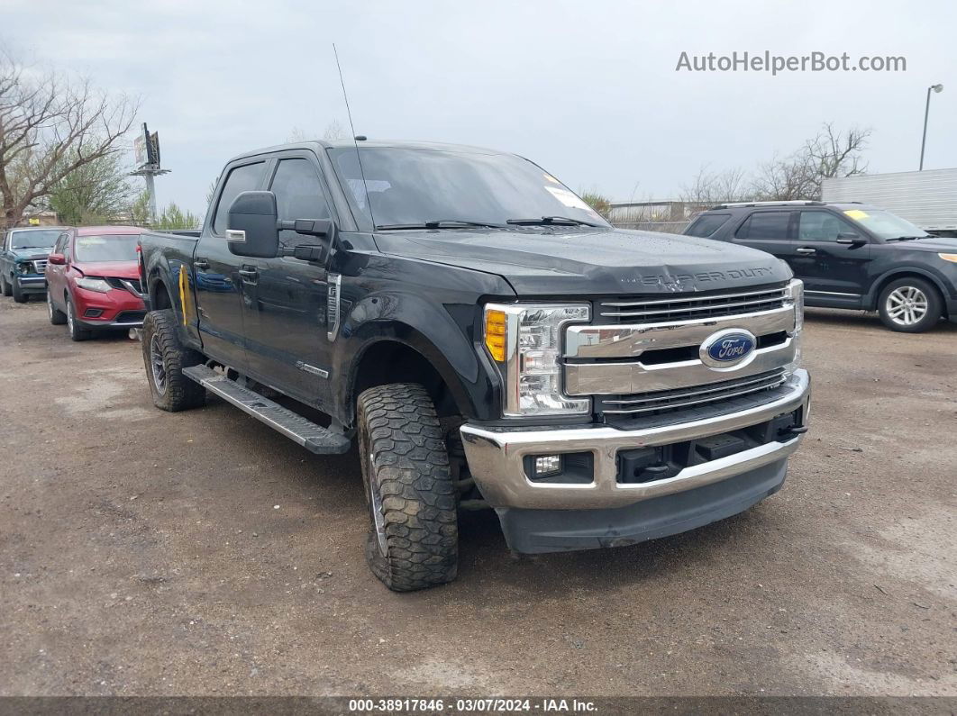 2018 Ford F-250 Lariat Black vin: 1FT7W2BT1JEB90475