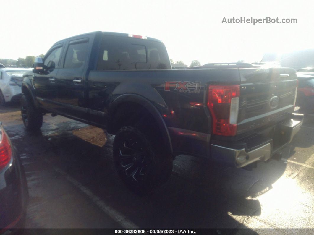 2018 Ford Super Duty F-250 Srw Xl/xlt/lariat Темно-синий vin: 1FT7W2BT1JEC35852