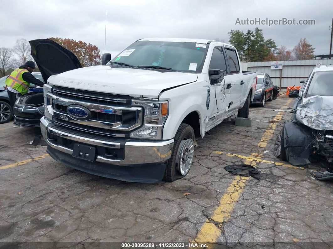 2020 Ford F-250 Xlt White vin: 1FT7W2BT1LEC44344