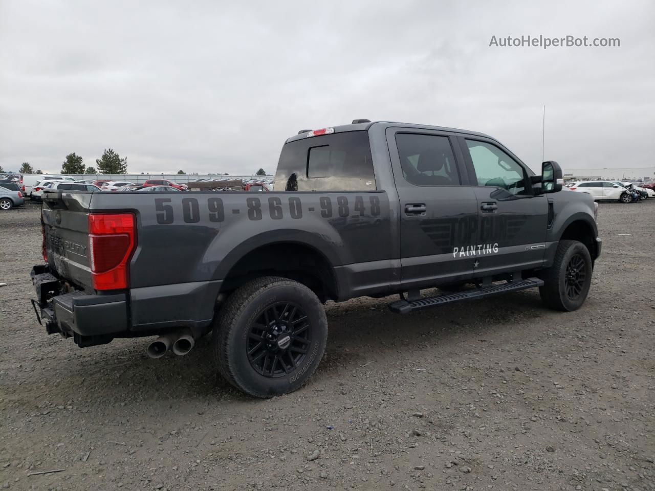 2020 Ford F250 Super Duty Серый vin: 1FT7W2BT1LEC72256