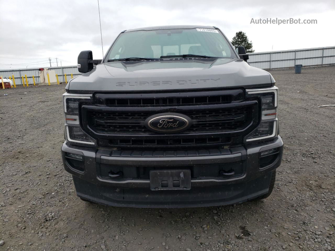 2020 Ford F250 Super Duty Gray vin: 1FT7W2BT1LEC72256