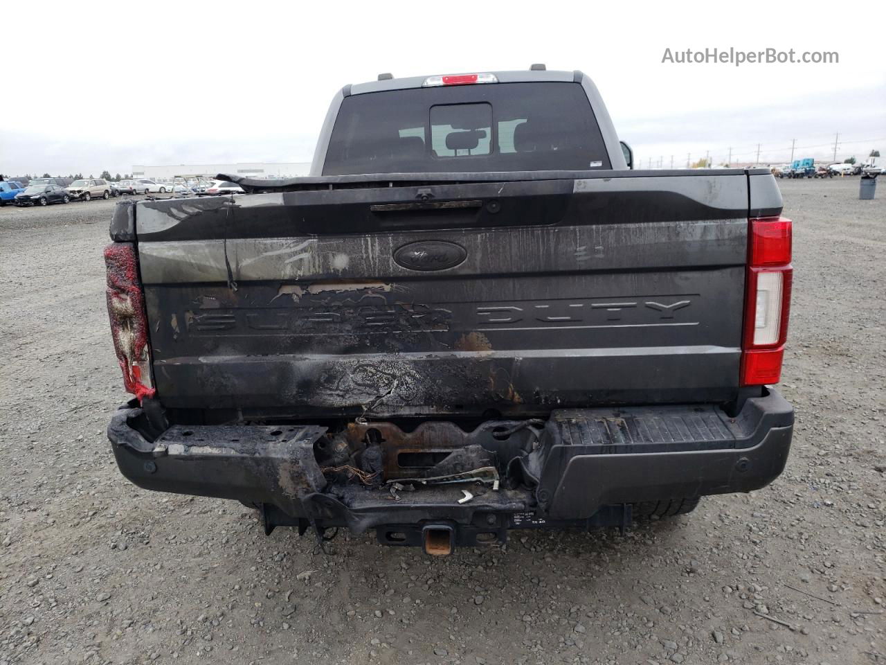 2020 Ford F250 Super Duty Gray vin: 1FT7W2BT1LEC72256