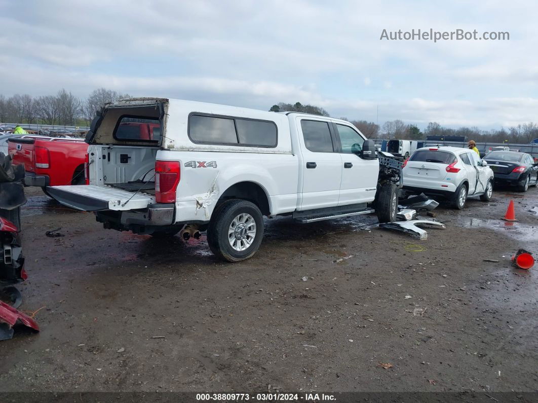 2020 Ford F-250 Xlt White vin: 1FT7W2BT1LED61888