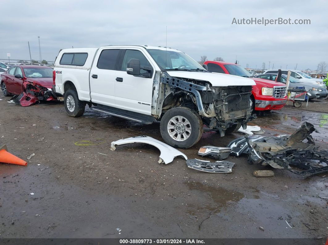 2020 Ford F-250 Xlt White vin: 1FT7W2BT1LED61888