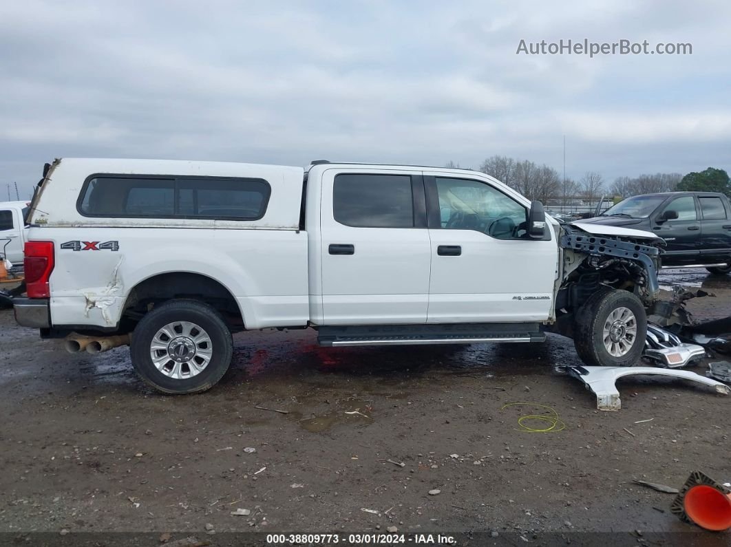 2020 Ford F-250 Xlt White vin: 1FT7W2BT1LED61888