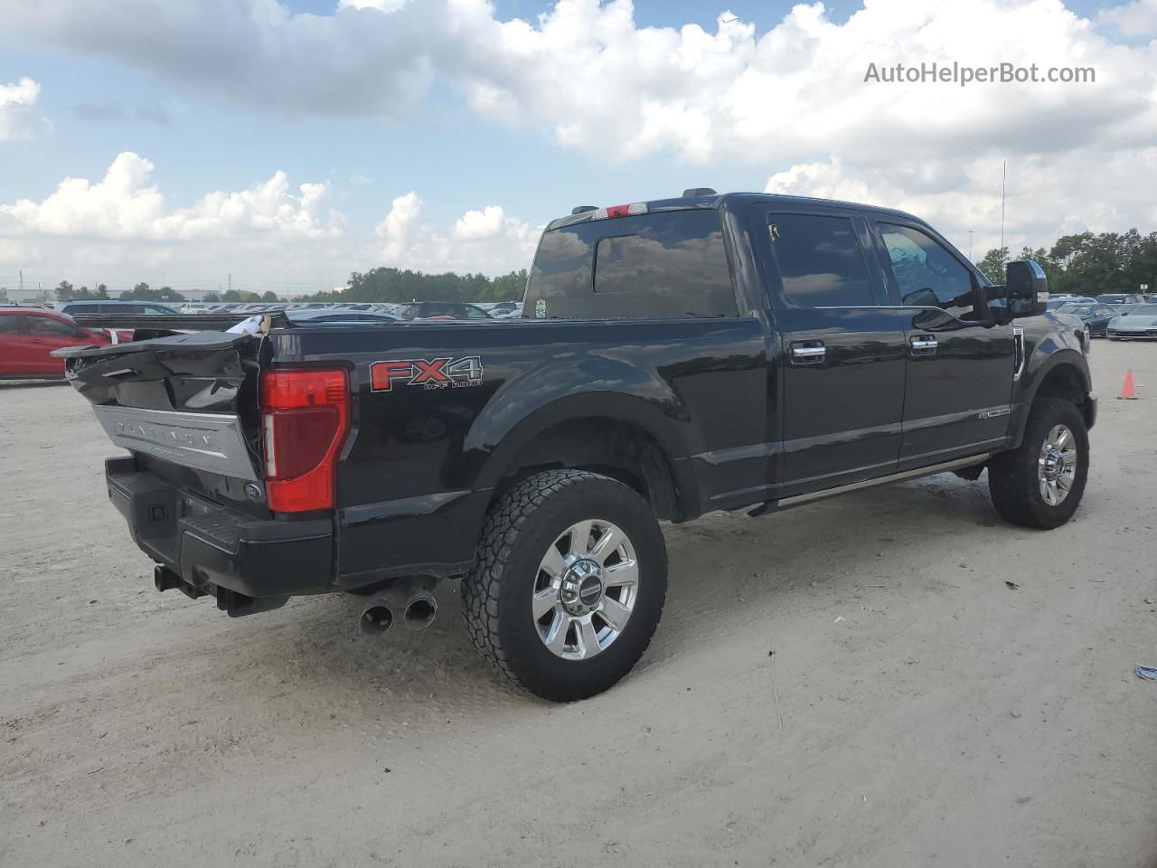 2020 Ford F250 Super Duty Черный vin: 1FT7W2BT1LEE59710