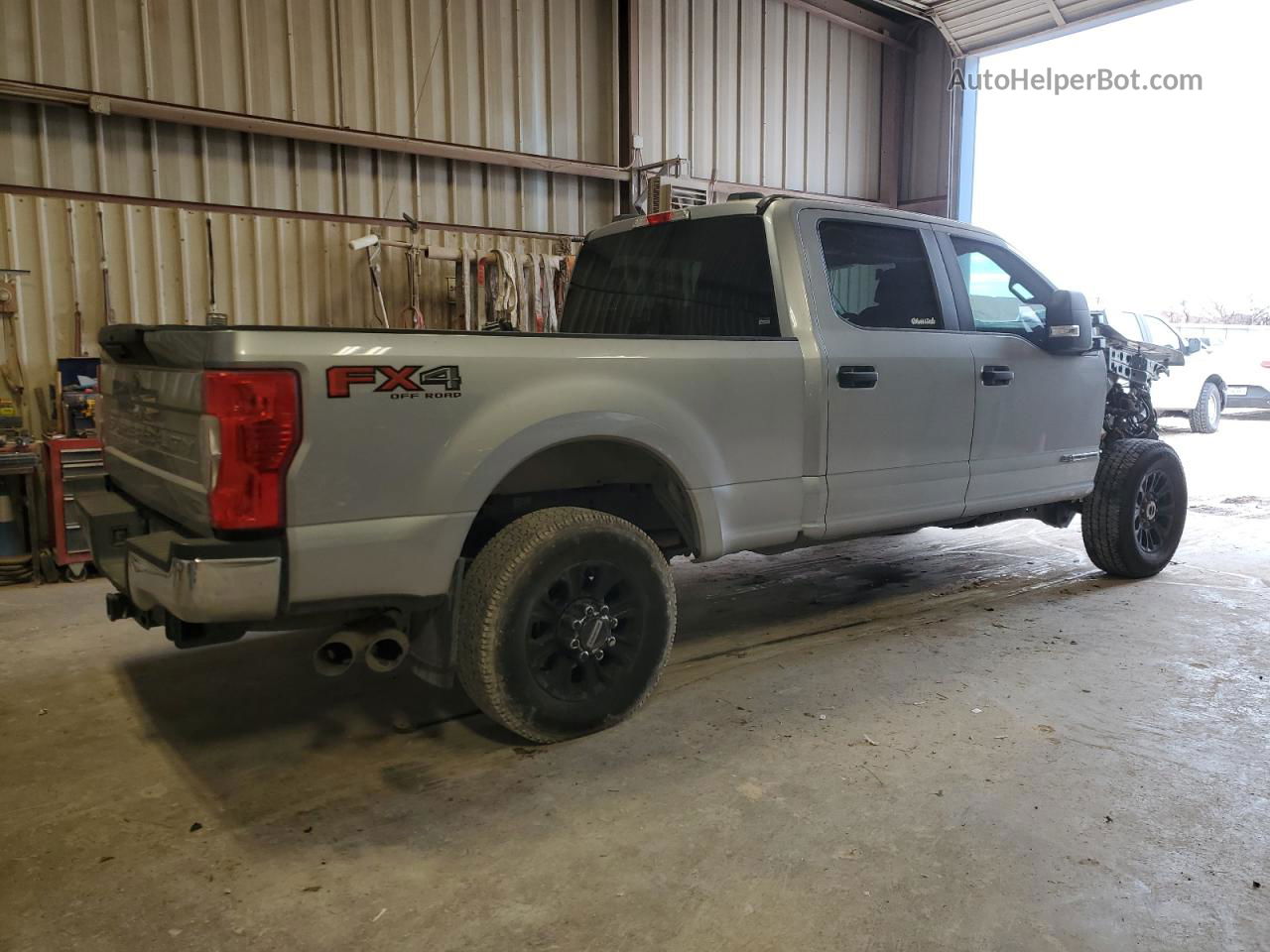 2020 Ford F250 Super Duty Silver vin: 1FT7W2BT1LEE60758