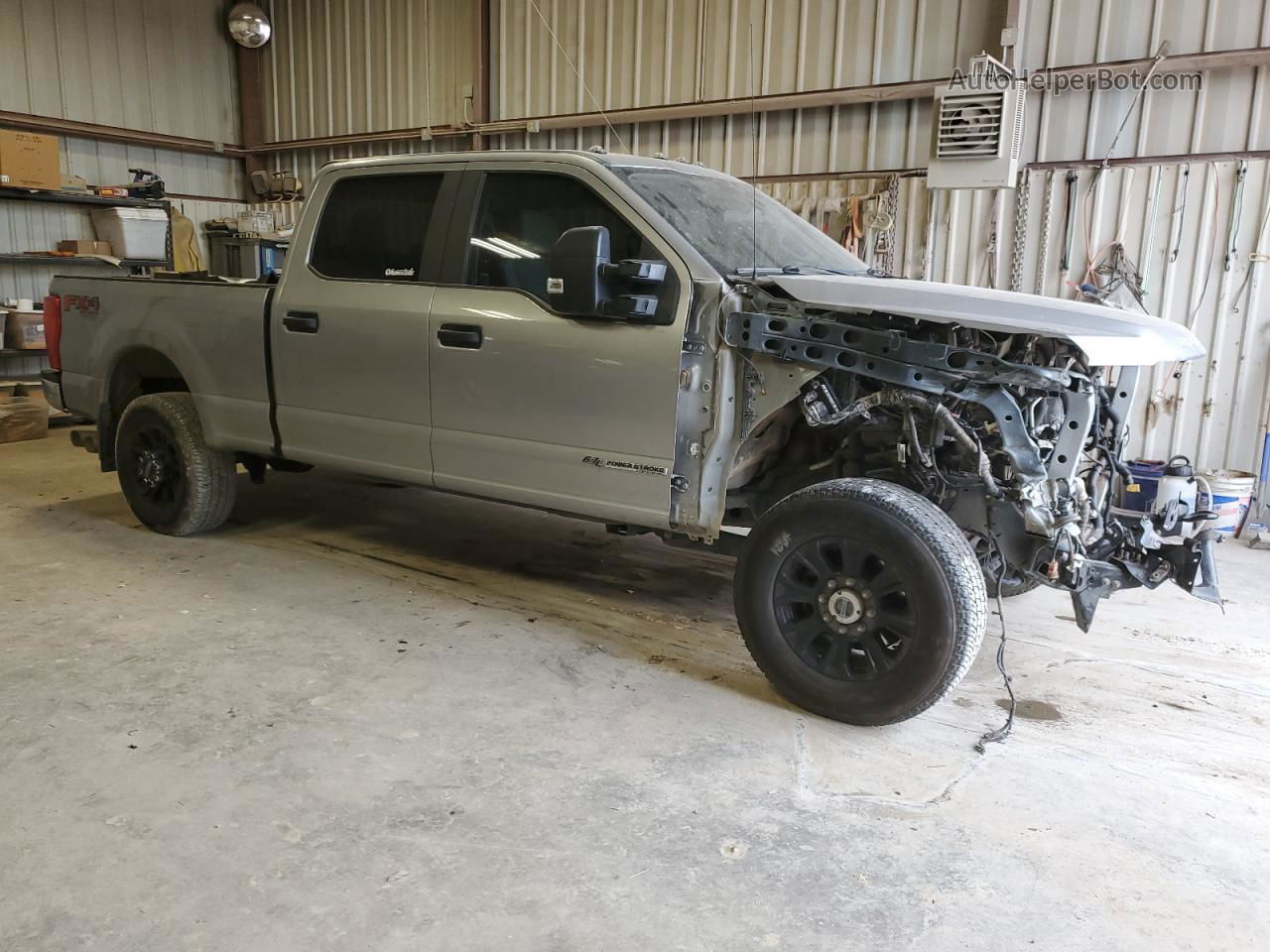 2020 Ford F250 Super Duty Silver vin: 1FT7W2BT1LEE60758