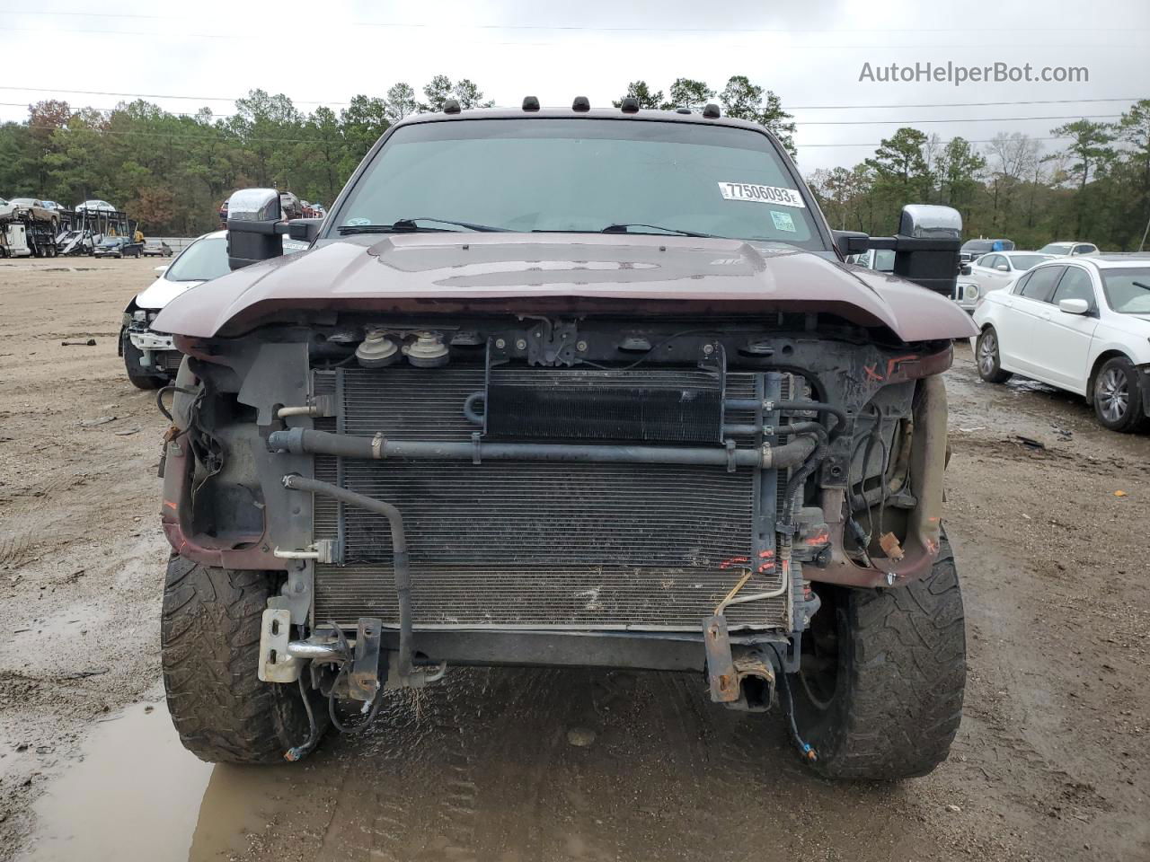 2016 Ford F250 Super Duty Burgundy vin: 1FT7W2BT2GEA49200