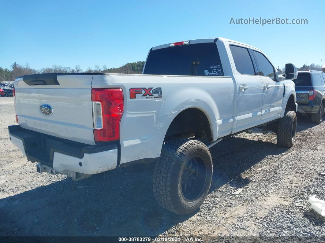 2018 Ford F-250 Xlt White vin: 1FT7W2BT2JEB38028