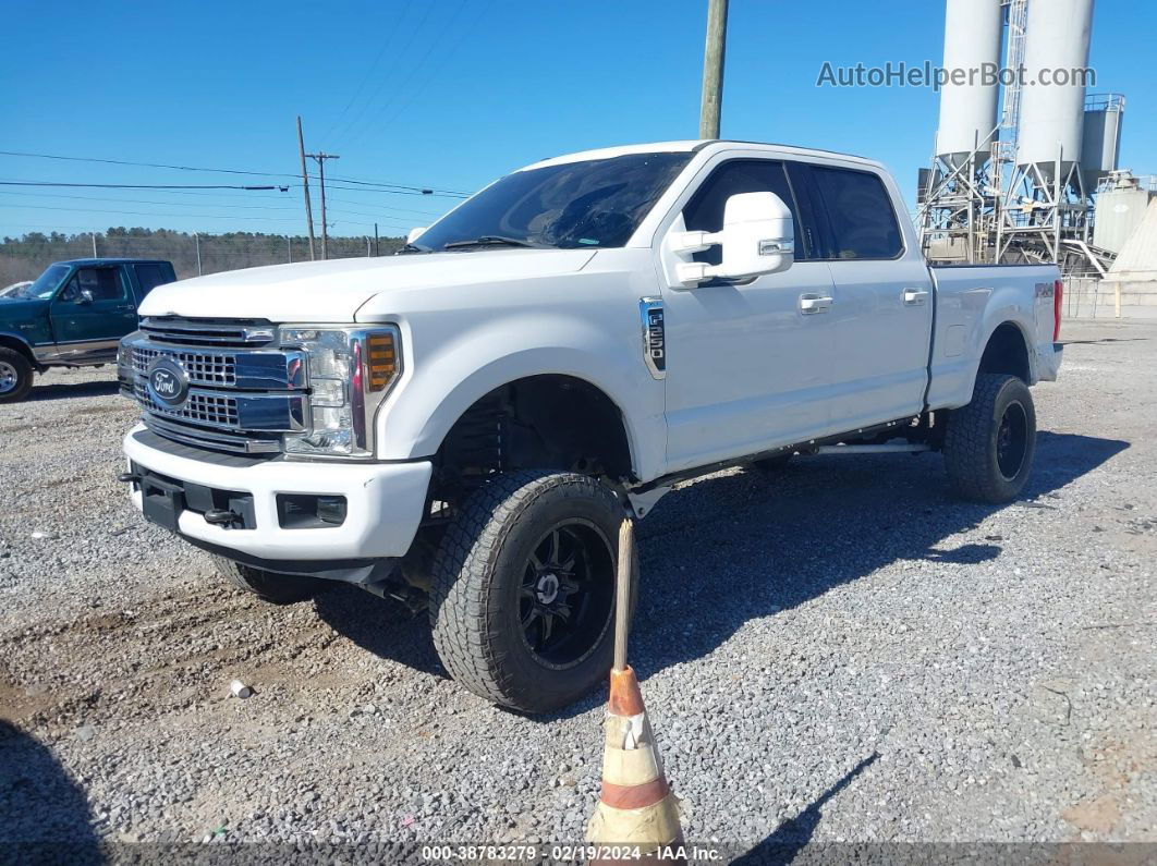 2018 Ford F-250 Xlt Белый vin: 1FT7W2BT2JEB38028