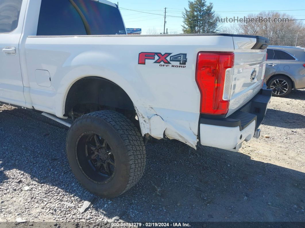 2018 Ford F-250 Xlt White vin: 1FT7W2BT2JEB38028