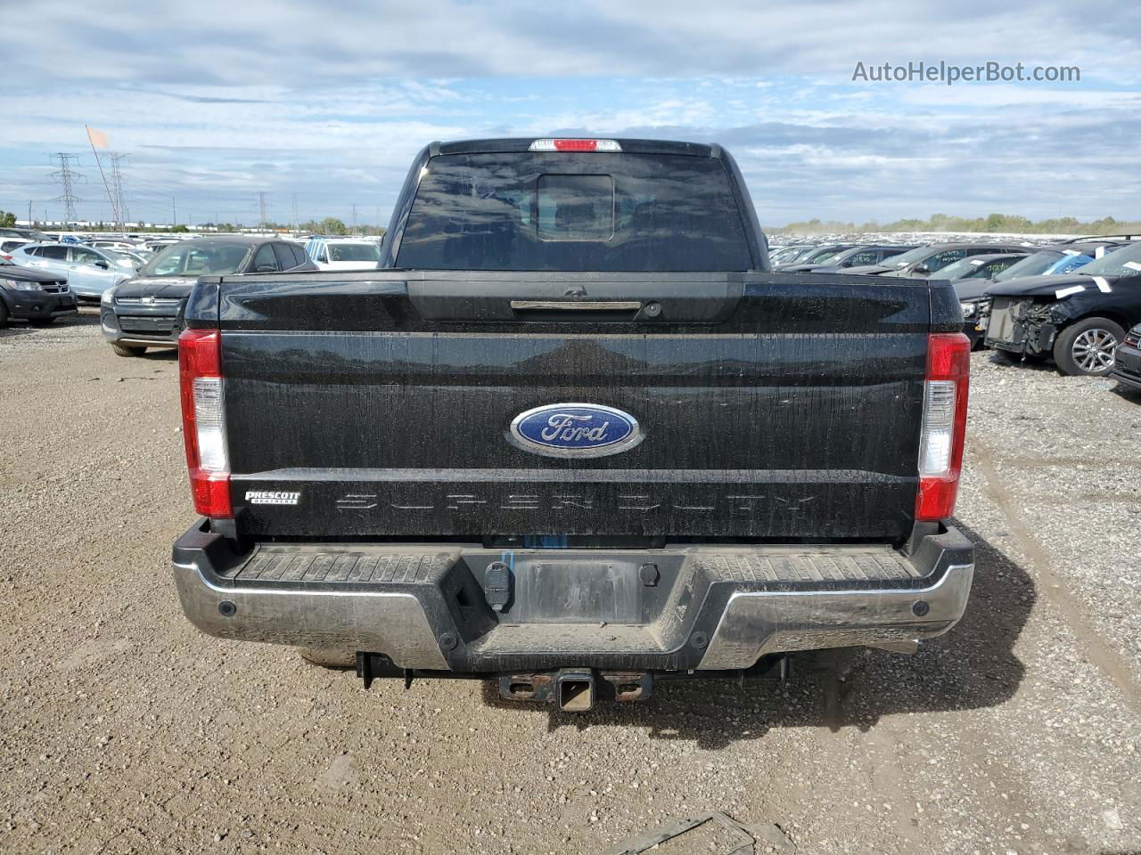 2018 Ford F250 Super Duty Black vin: 1FT7W2BT2JEB61678